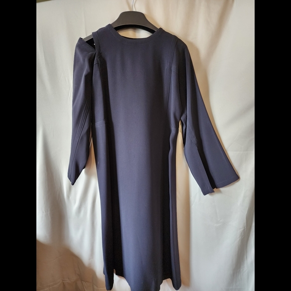 Sofie D'hoore Dress with Shoulder Cutout, Front Slit, New With Tags - Picture 3 of 6